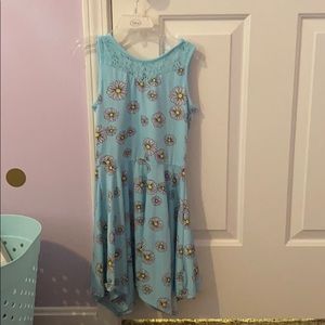 Girls summer tank dress